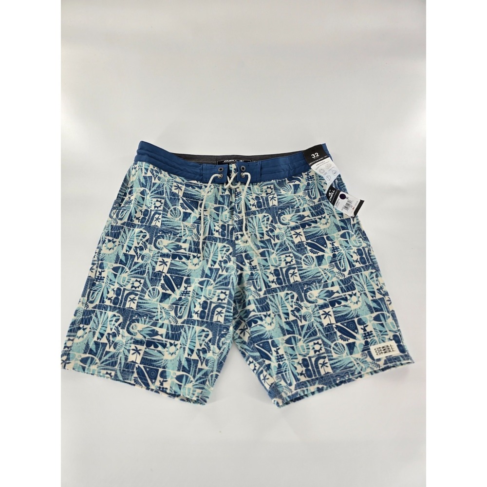 New O'Neill  Men's Cruzer 19" Above The Knee Boardshorts Beach Blue Size 30 NWT